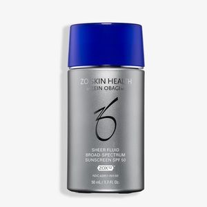 NWT ZO Skinhealth Sheer Fluid Broad Spectrum Sunscreen SPF 50